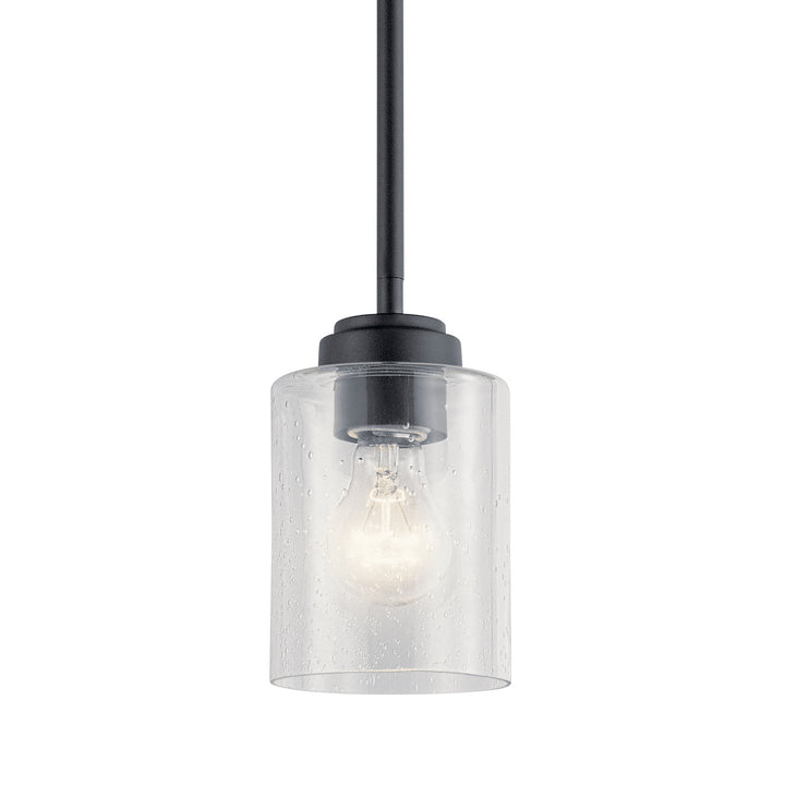 Kichler Canada - 44032BK - One Light Mini Pendant - Winslow - Black