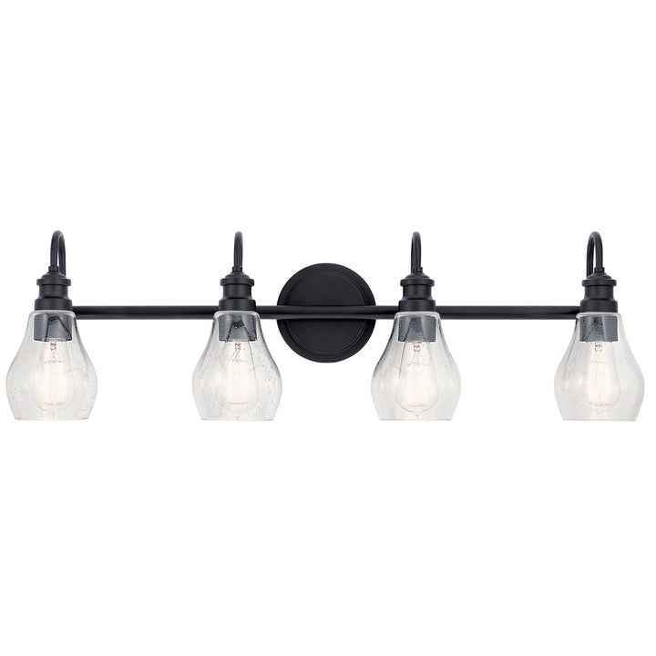 Kichler Canada - 45393BK - Four Light Bath - Greenbrier - Black