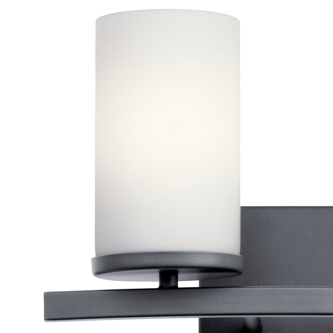 Kichler Canada - 45496BK - Two Light Bath - Crosby - Black