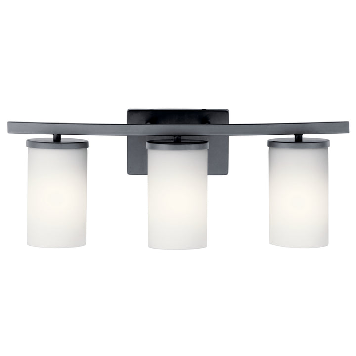 Kichler Canada - 45497BK - Three Light Bath - Crosby - Black