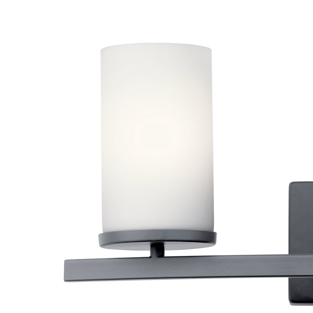 Kichler Canada - 45497BK - Three Light Bath - Crosby - Black
