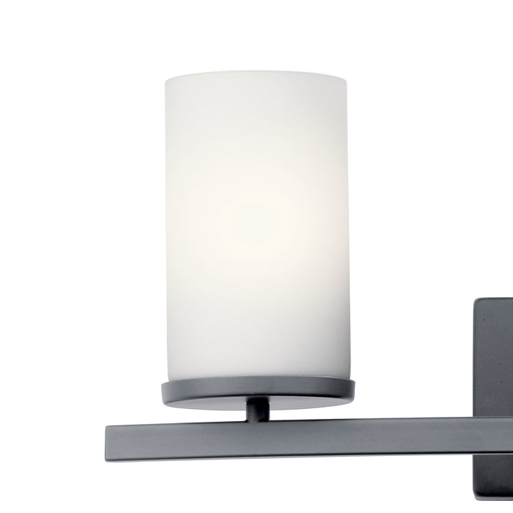 Kichler Canada - 45497BK - Three Light Bath - Crosby - Black