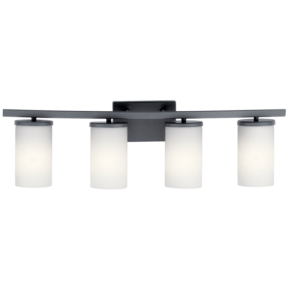 Kichler Canada - 45498BK - Four Light Bath - Crosby - Black