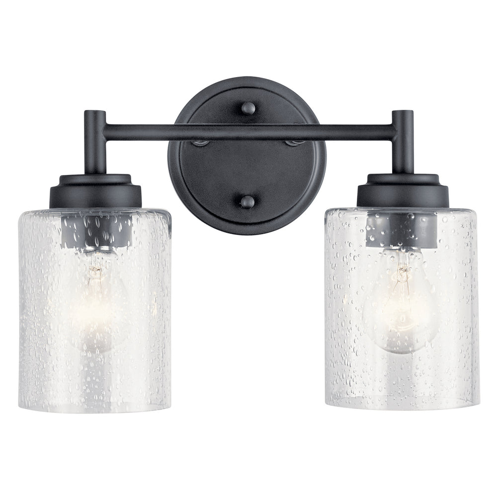 Kichler Canada - 45885BK - Two Light Bath - Winslow - Black