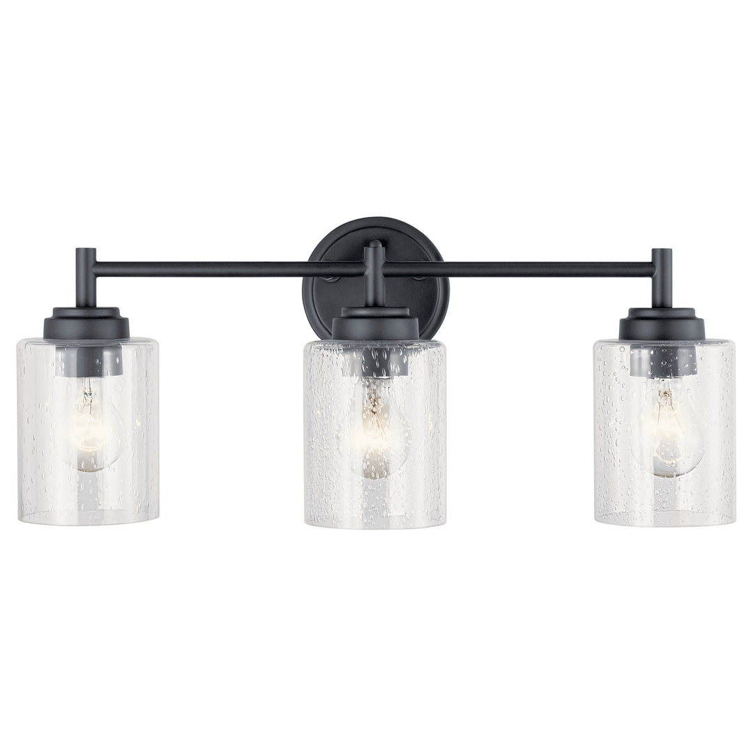 Kichler Canada - 45886BK - Three Light Bath - Winslow - Black
