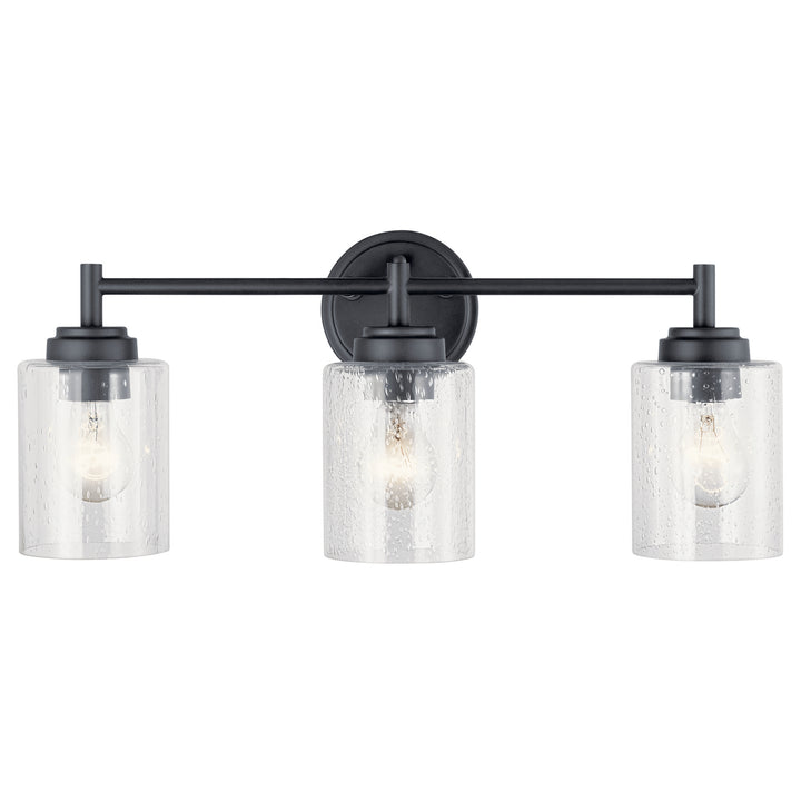 Kichler Canada - 45886BK - Three Light Bath - Winslow - Black