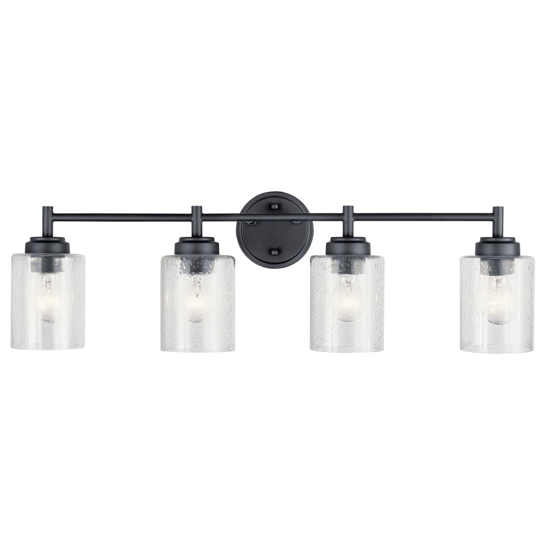 Kichler Canada - 45887BK - Four Light Bath - Winslow - Black