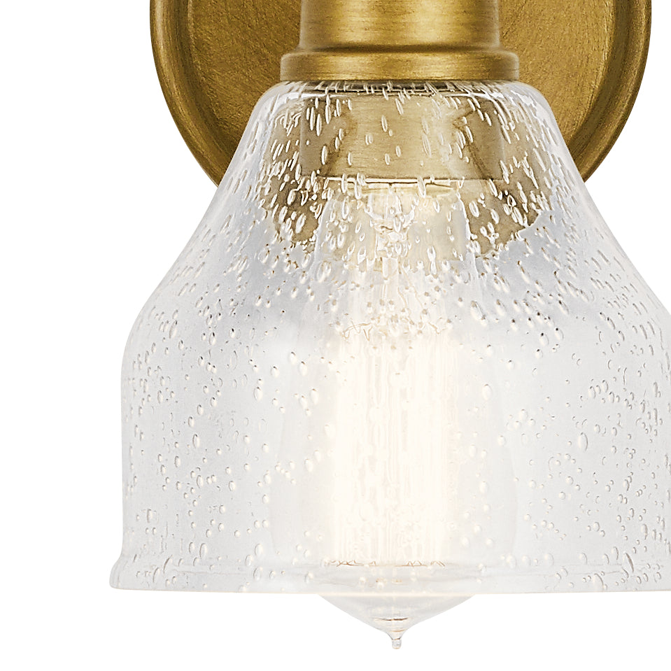 Kichler Canada - 45971NBR - One Light Wall Sconce - Avery - Natural Brass