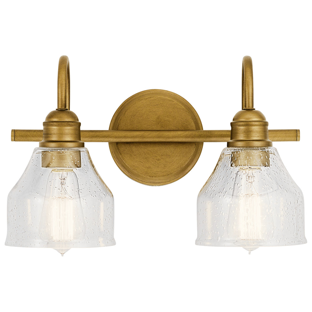 Kichler Canada - 45972NBR - Two Light Bath - Avery - Natural Brass