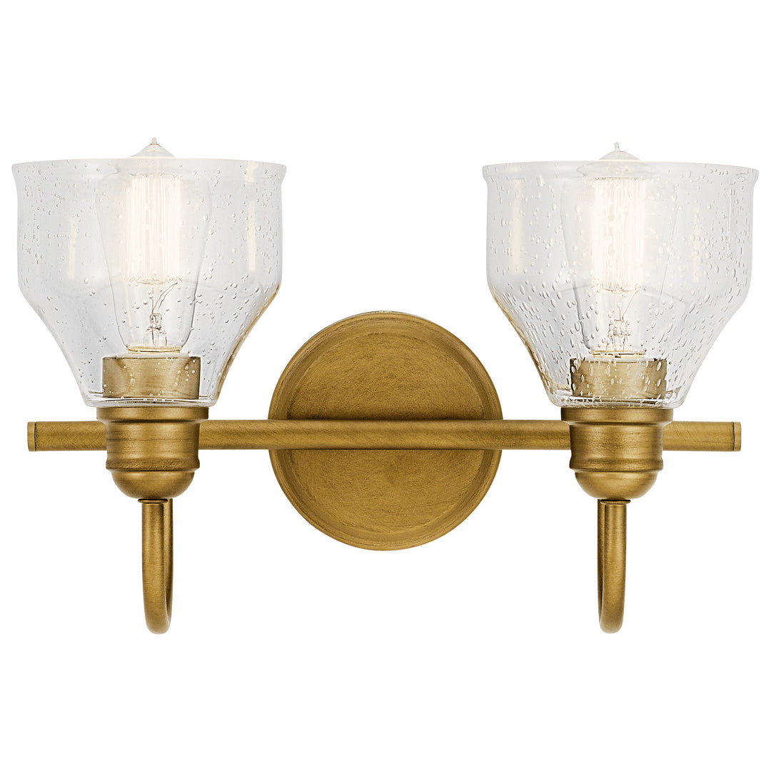 Kichler Canada - 45972NBR - Two Light Bath - Avery - Natural Brass