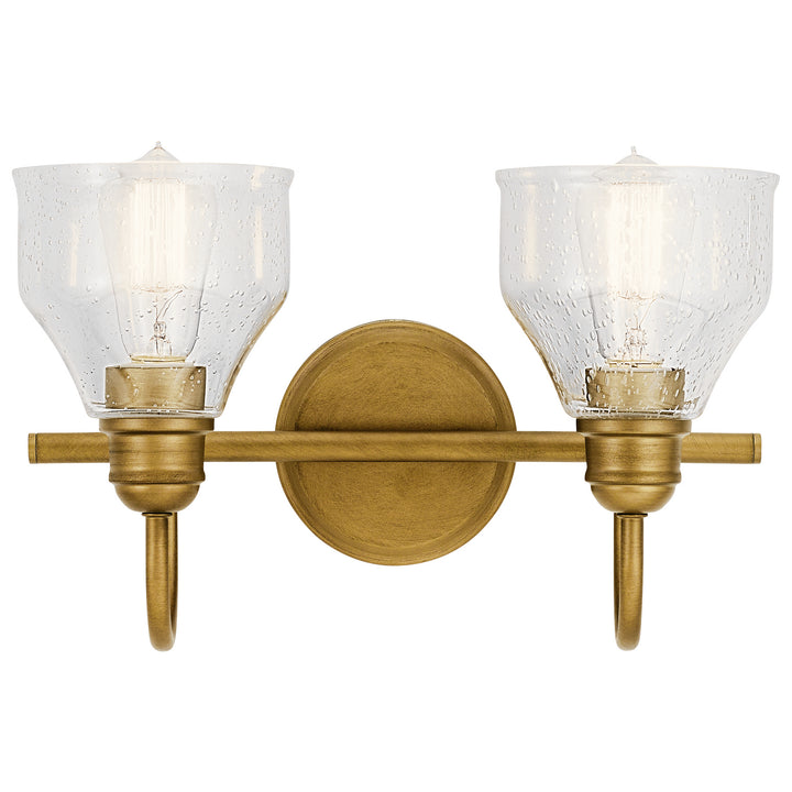 Kichler Canada - 45972NBR - Two Light Bath - Avery - Natural Brass