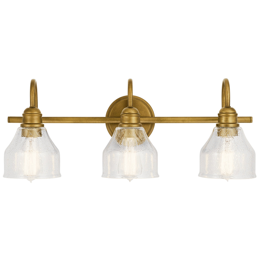Kichler Canada - 45973NBR - Three Light Bath - Avery - Natural Brass