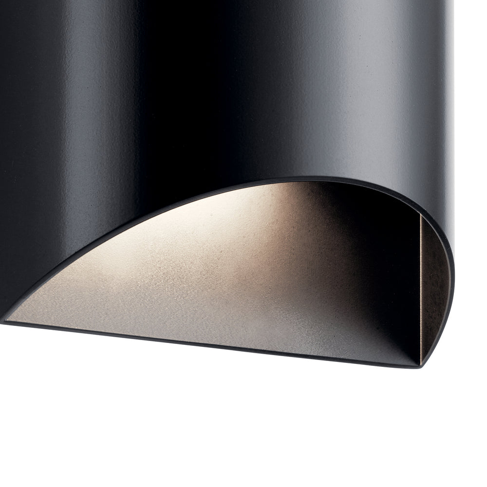 Kichler Canada - 49278BKLED - LED Outdoor Wall Mount - Wesley - Black