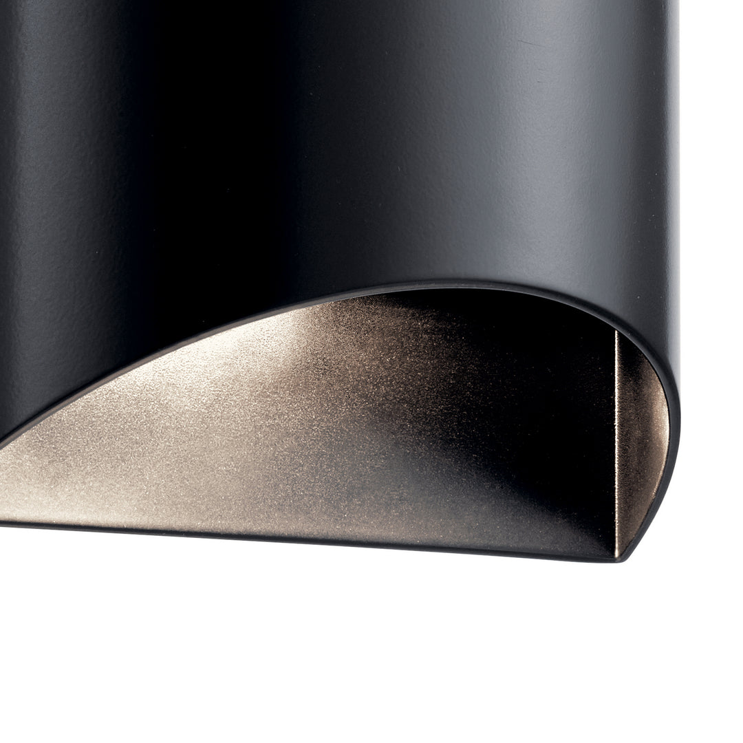 Kichler Canada - 49279BKLED - LED Outdoor Wall Mount - Wesley - Black