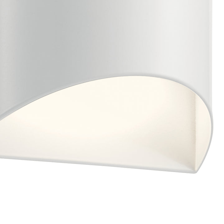 Kichler Canada - 49279WHLED - LED Outdoor Wall Mount - Wesley - White