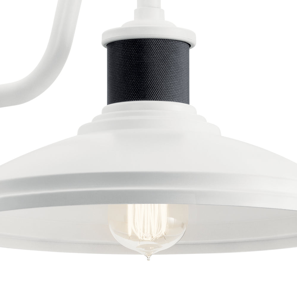 Kichler Canada - 49980WH - One Light Outdoor Wall Mount - Allenbury - White