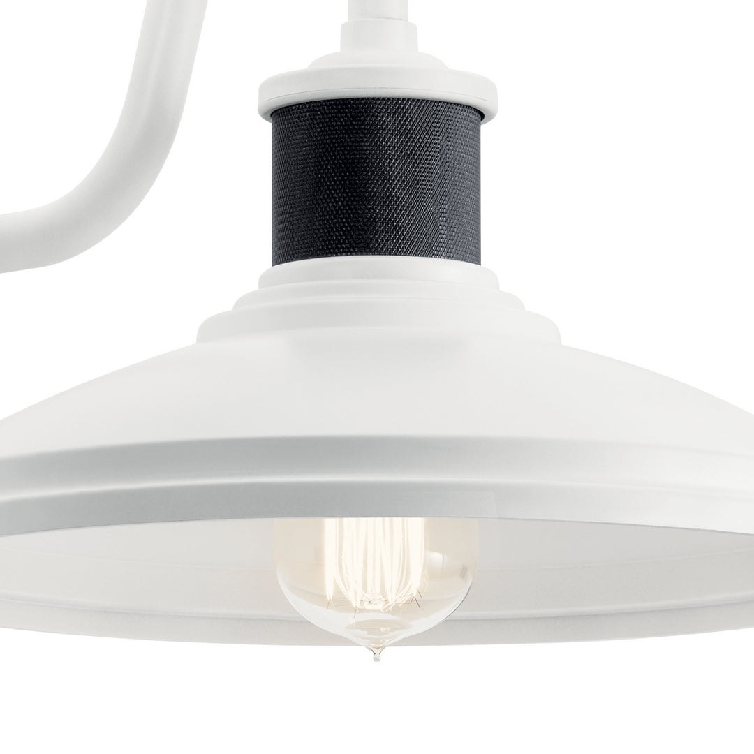 Kichler Canada - 49980WH - One Light Outdoor Wall Mount - Allenbury - White