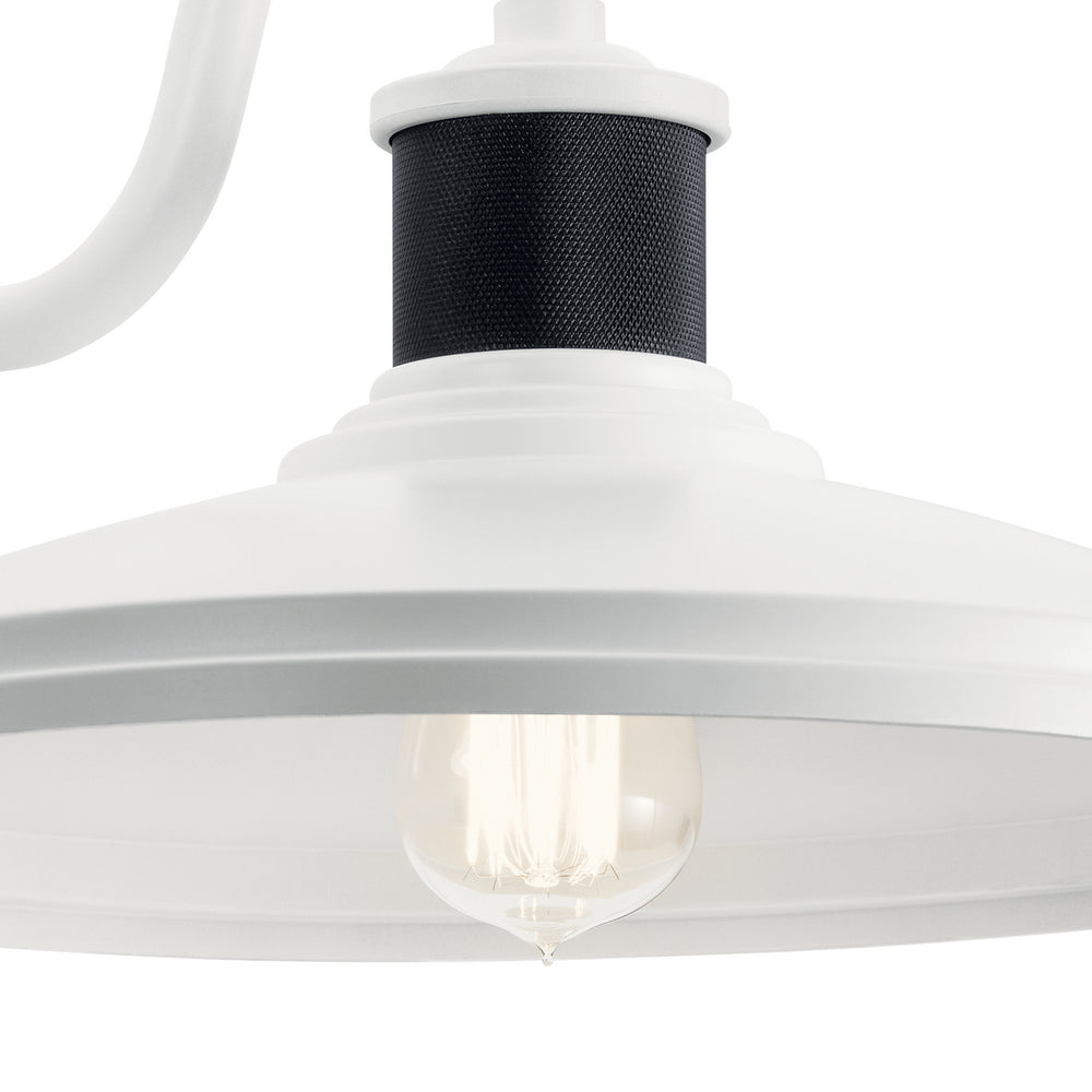 Kichler Canada - 49981WH - One Light Outdoor Wall Mount - Allenbury - White