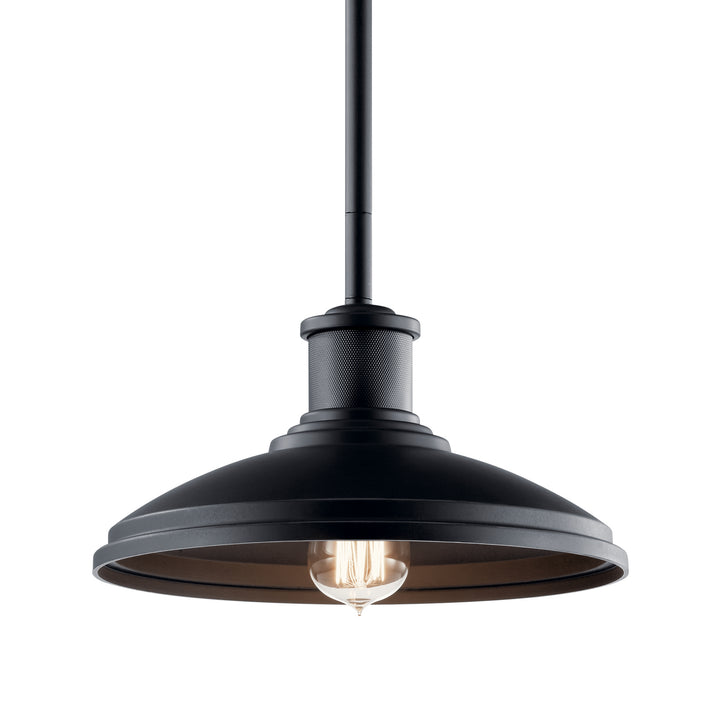 Kichler Canada - 49982OZ - One Light Outdoor Pendant/Semi Flush - Allenbury - Olde Bronze