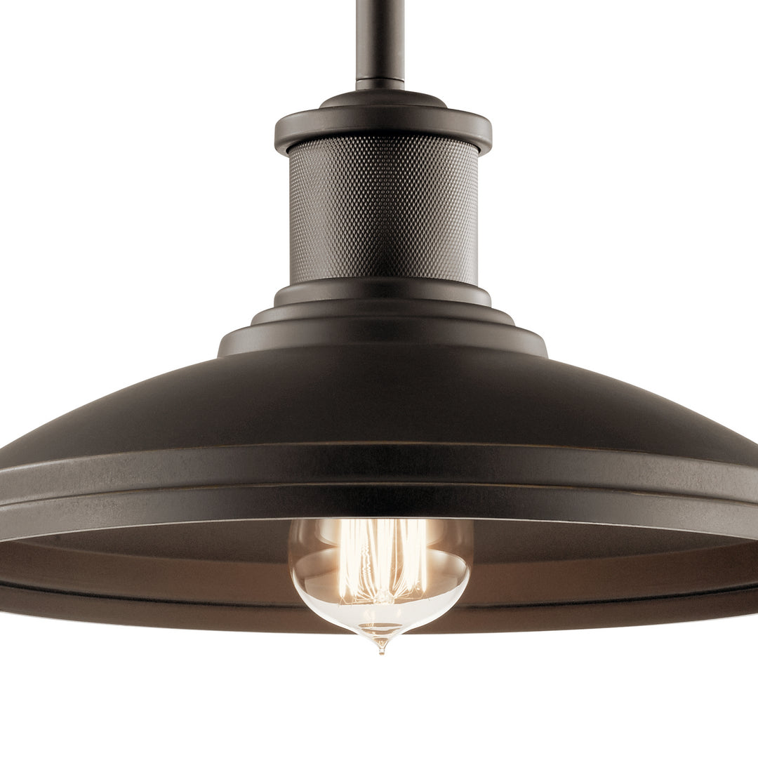 Kichler Canada - 49982OZ - One Light Outdoor Pendant/Semi Flush - Allenbury - Olde Bronze