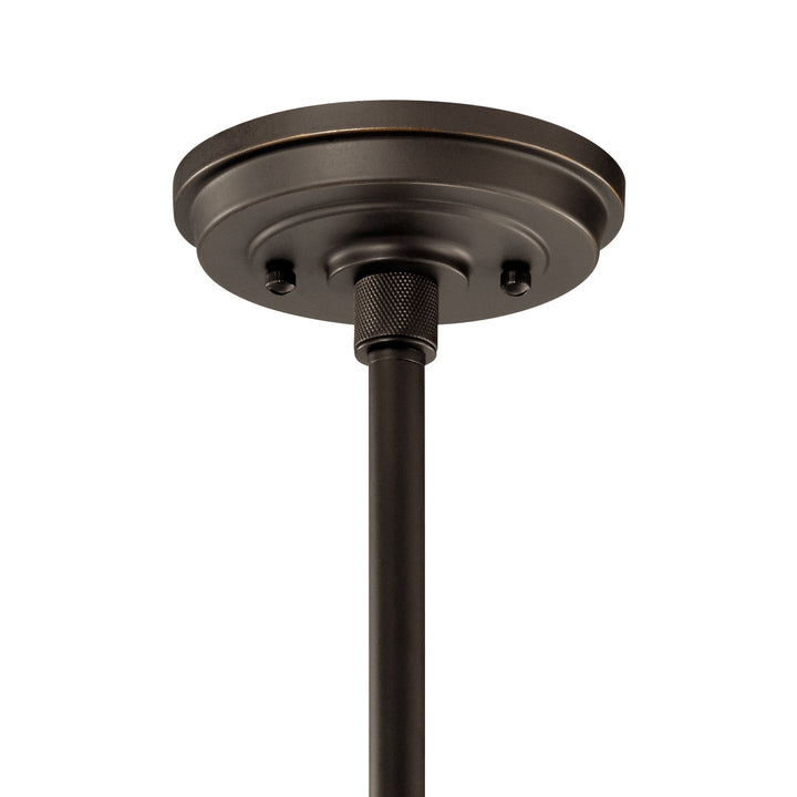 Kichler Canada - 49982OZ - One Light Outdoor Pendant/Semi Flush - Allenbury - Olde Bronze