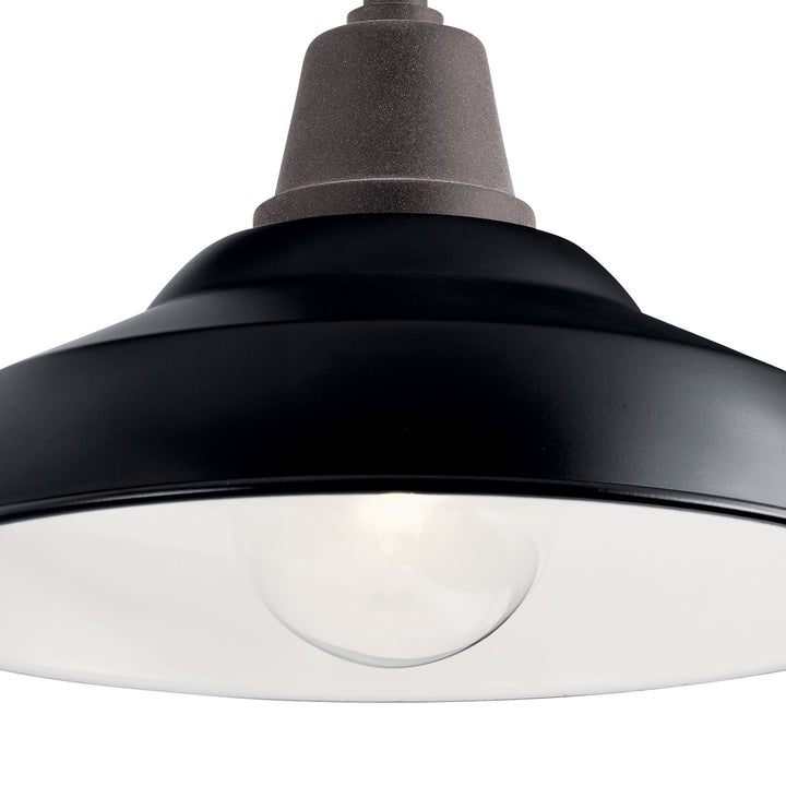 Kichler Canada - 49990BK - One Light Outdoor Wall Mount - Pier - Black