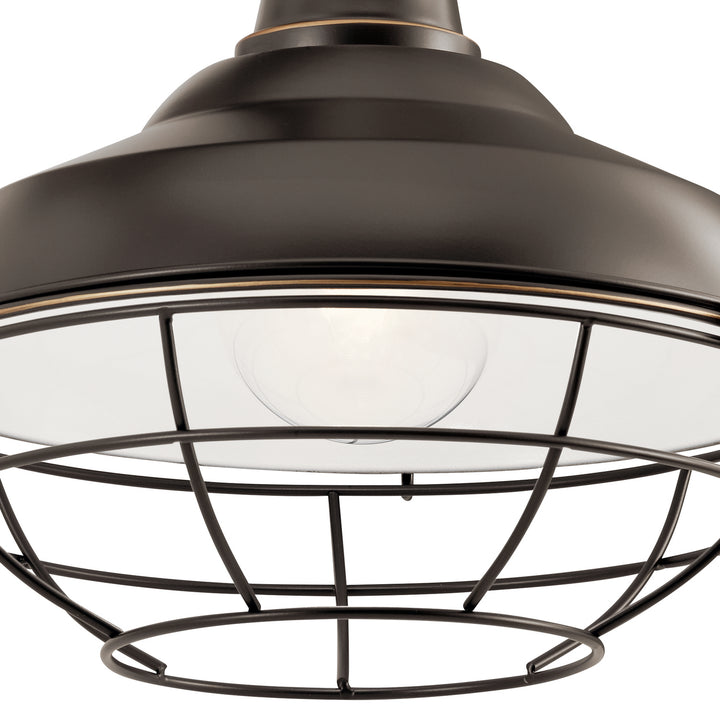 Kichler Canada - 49990OZ - One Light Outdoor Wall Mount - Pier - Olde Bronze