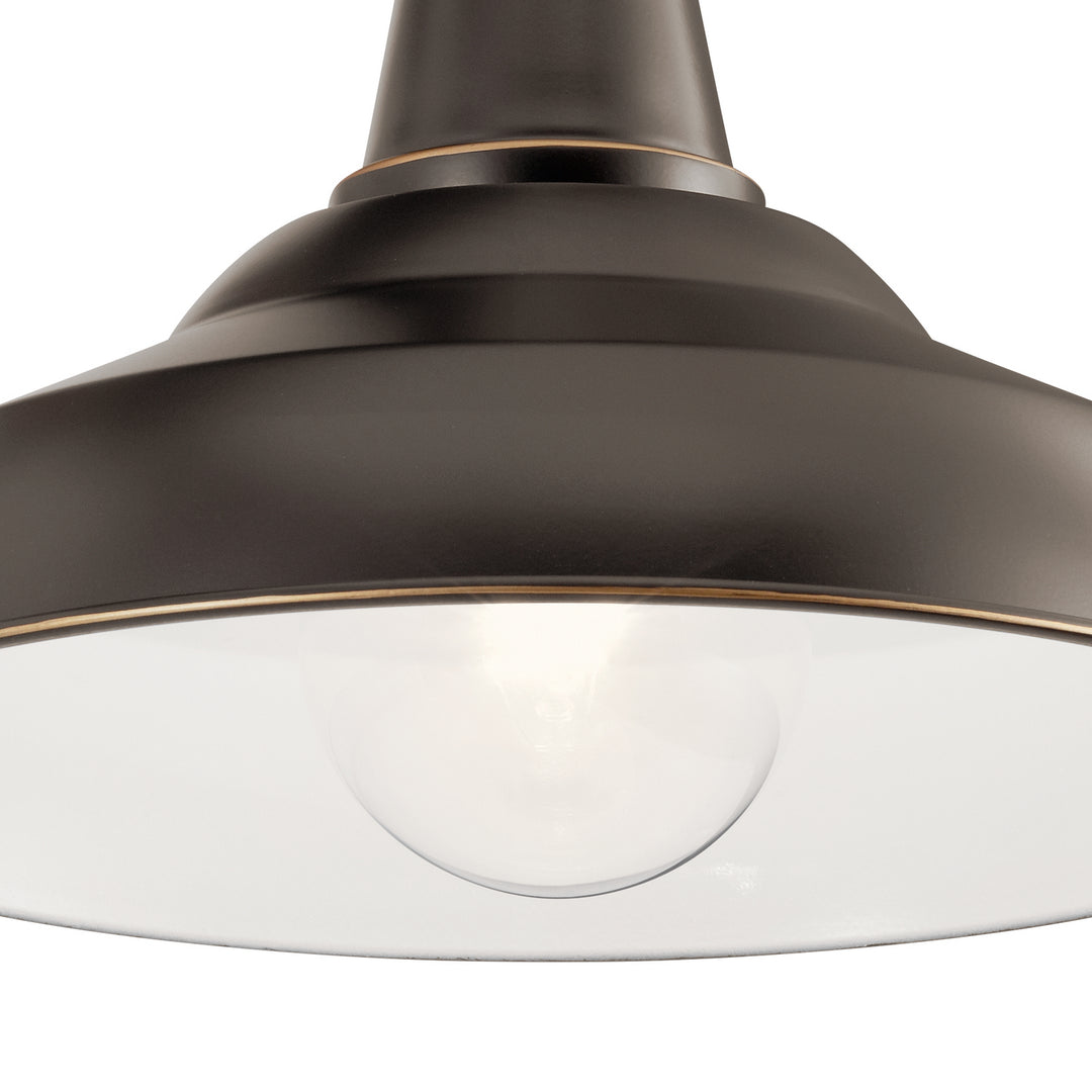 Kichler Canada - 49990OZ - One Light Outdoor Wall Mount - Pier - Olde Bronze