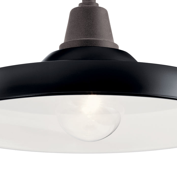 Kichler Canada - 49991BK - One Light Outdoor Wall Mount - Pier - Black