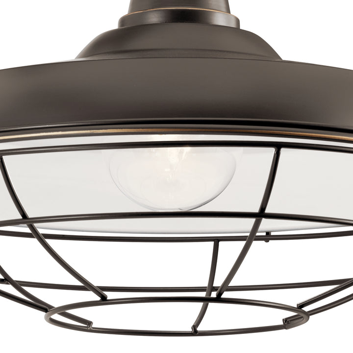 Kichler Canada - 49991OZ - One Light Outdoor Wall Mount - Pier - Olde Bronze