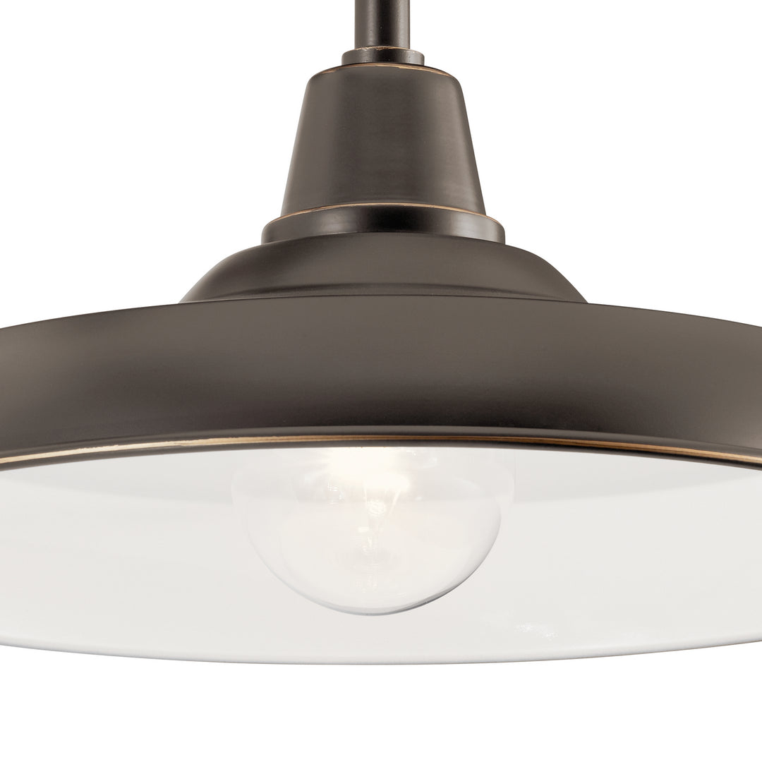Kichler Canada - 49991OZ - One Light Outdoor Wall Mount - Pier - Olde Bronze