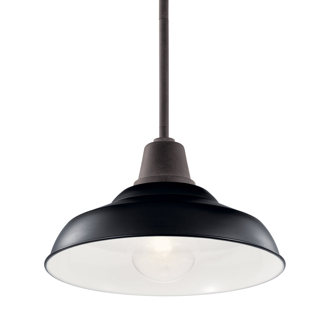Kichler Canada - 49992BK - One Light Outdoor Pendant/Semi Flush - Pier - Black
