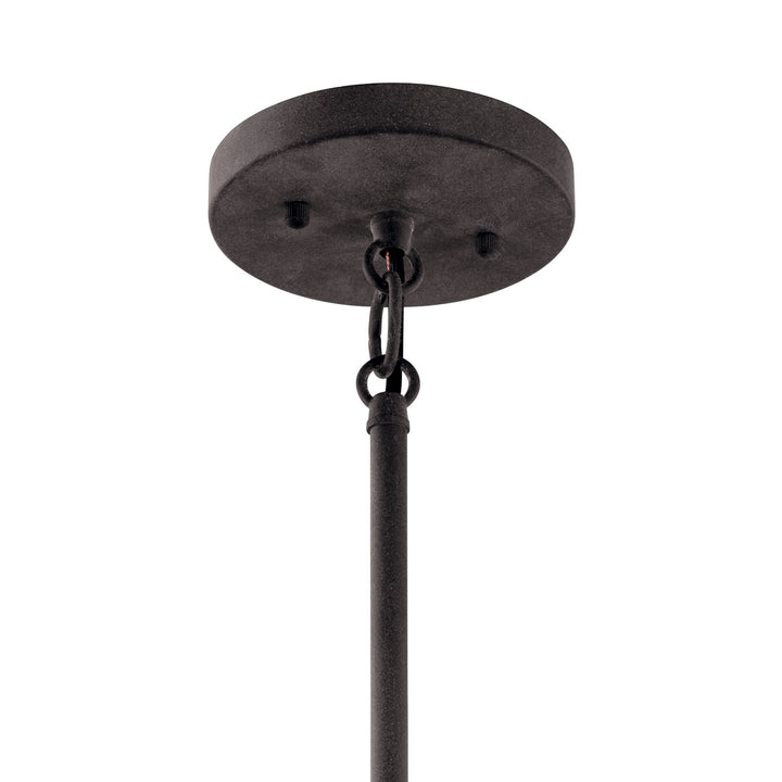 Kichler Canada - 49992BK - One Light Outdoor Pendant/Semi Flush - Pier - Black