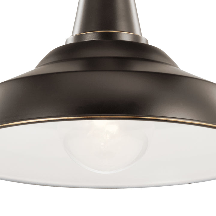 Kichler Canada - 49992OZ - One Light Outdoor Pendant/Semi Flush - Pier - Olde Bronze