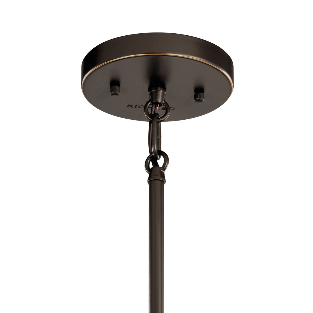 Kichler Canada - 49993OZ - One Light Outdoor Pendant/Semi Flush - Pier - Olde Bronze