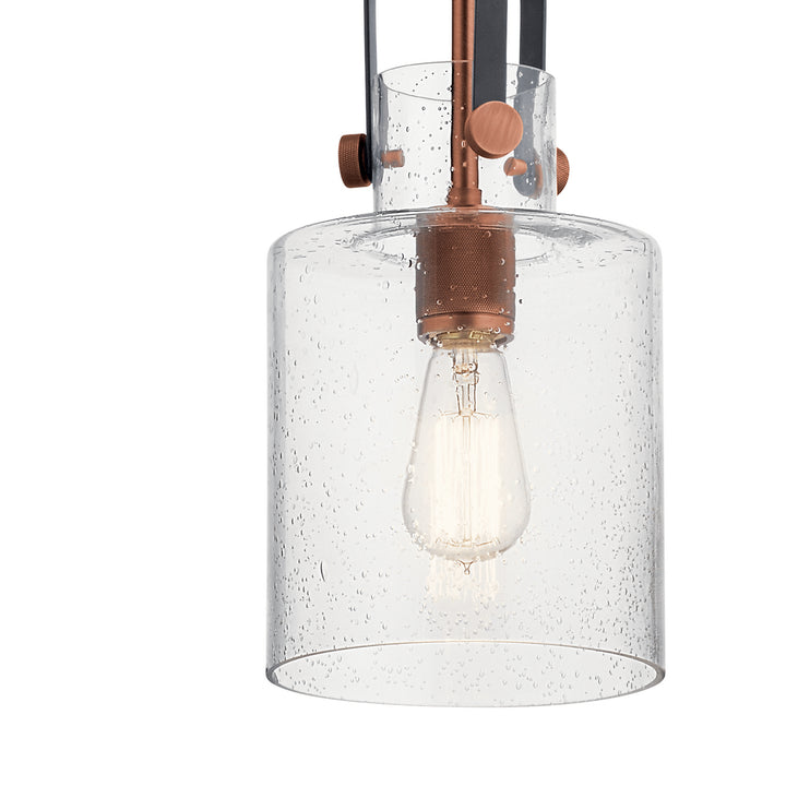 Kichler Canada - 52035ACO - One Light Pendant - Kitner - Antique Copper