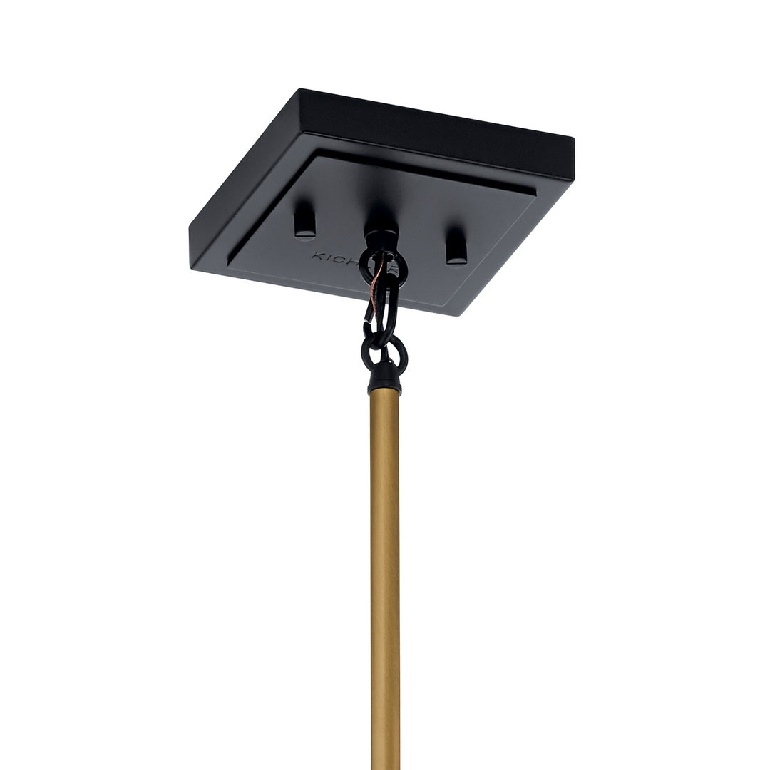 Kichler Canada - 52035NBR - One Light Pendant - Kitner - Natural Brass
