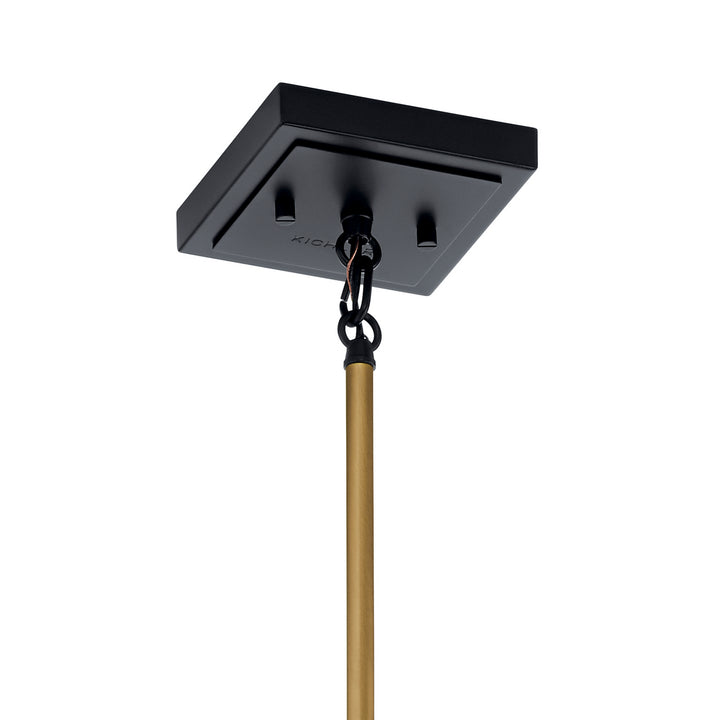 Kichler Canada - 52035NBR - One Light Pendant - Kitner - Natural Brass