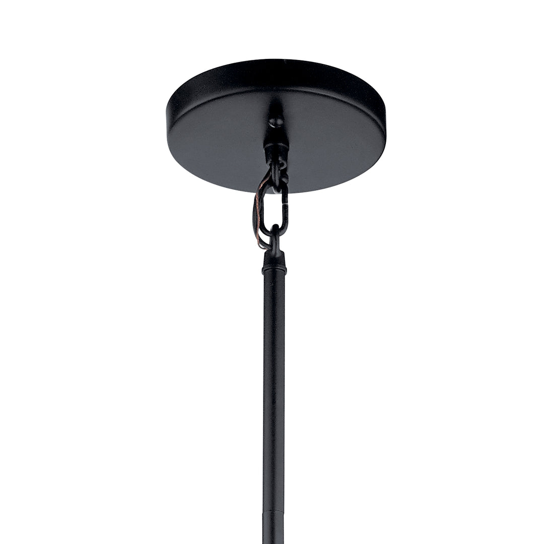 Kichler Canada - 52072BK - Four Light Pendant - Birkleigh - Black