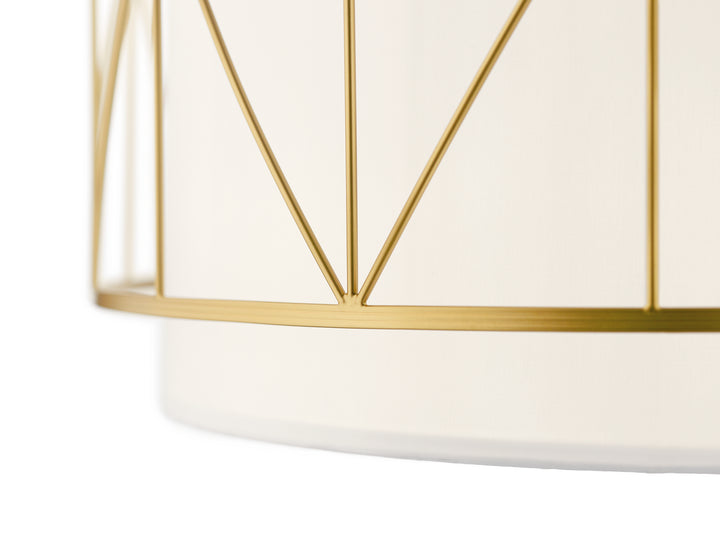Kichler Canada - 52072CLG - Four Light Pendant - Birkleigh - Classic Gold