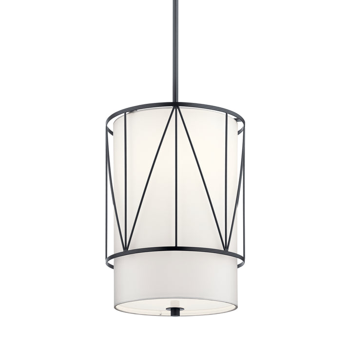 Kichler Canada - 52073BK - One Light Pendant - Birkleigh - Black