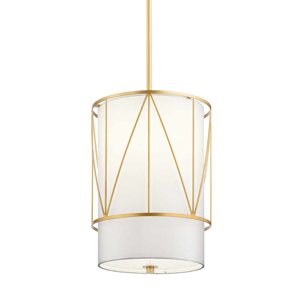 Kichler Canada - 52073CLG - One Light Pendant - Birkleigh - Classic Gold