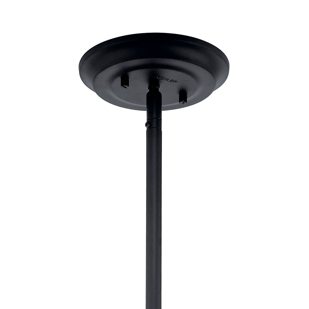 Kichler Canada - 52097BK - One Light Pendant/Semi Flush - Elias - Black