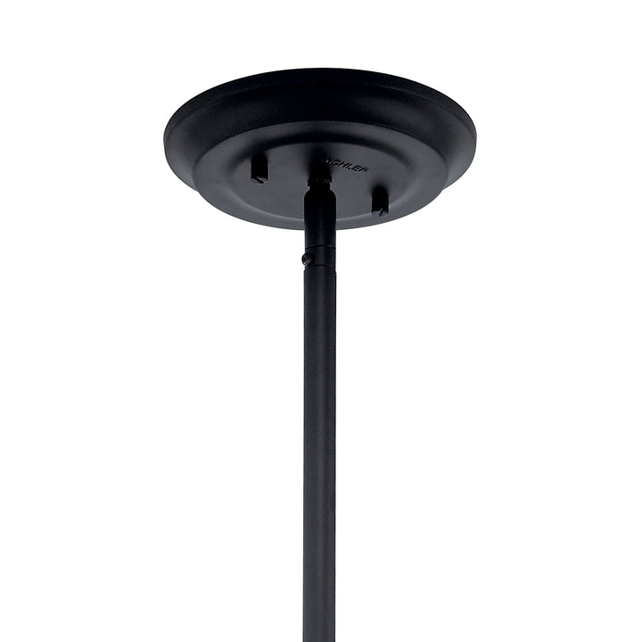 Kichler Canada - 52097BK - One Light Pendant/Semi Flush - Elias - Black