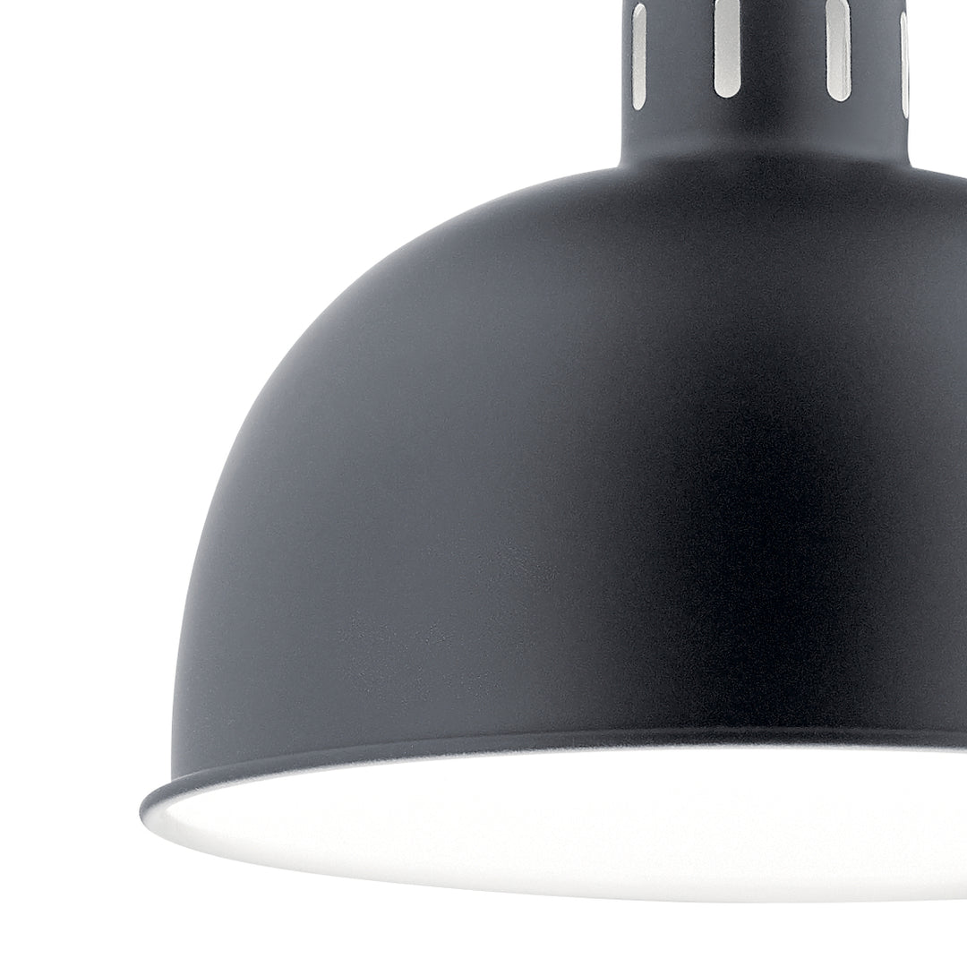 Kichler Canada - 52152BK - One Light Pendant - Zailey - Black