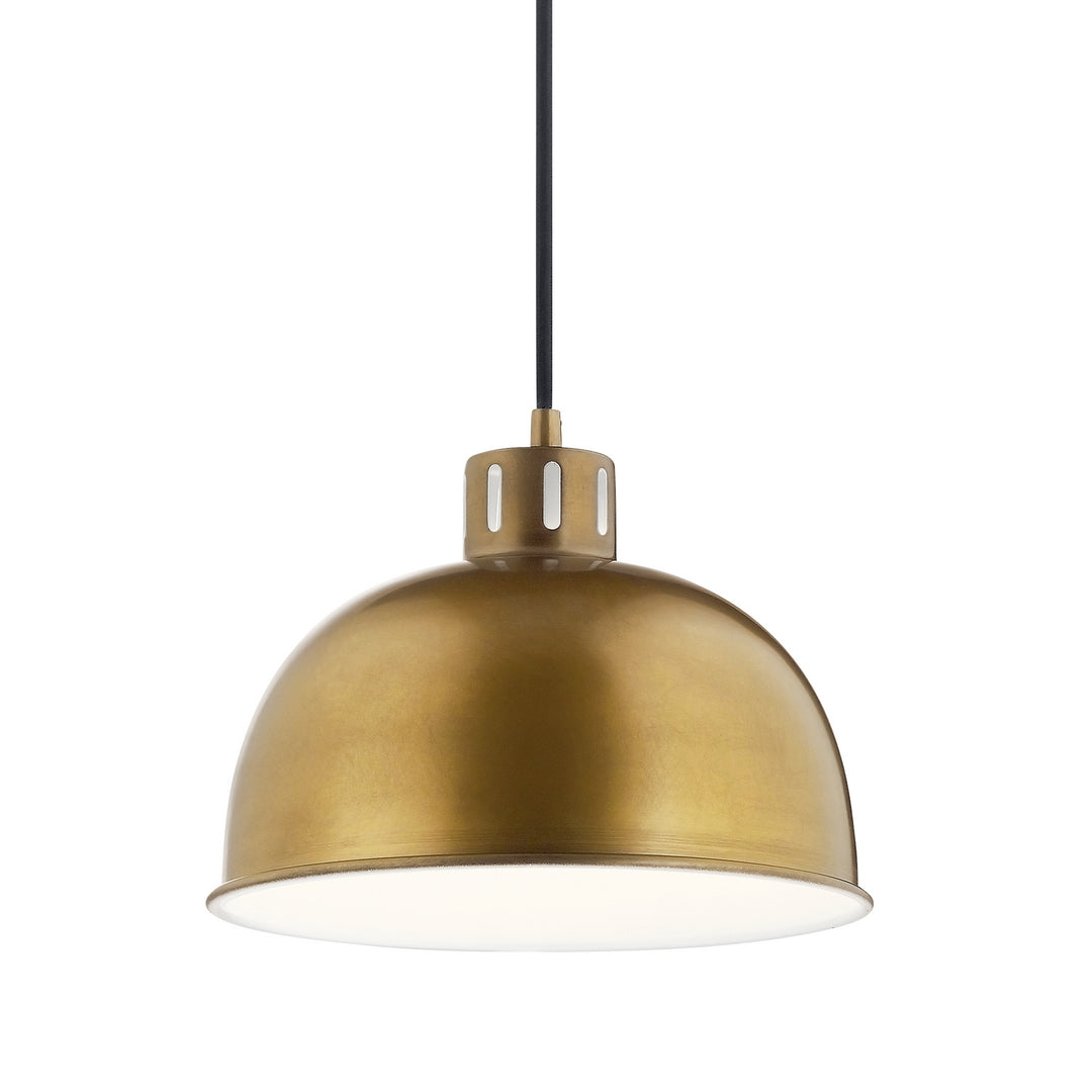 Kichler Canada - 52152NBR - One Light Pendant - Zailey - Natural Brass