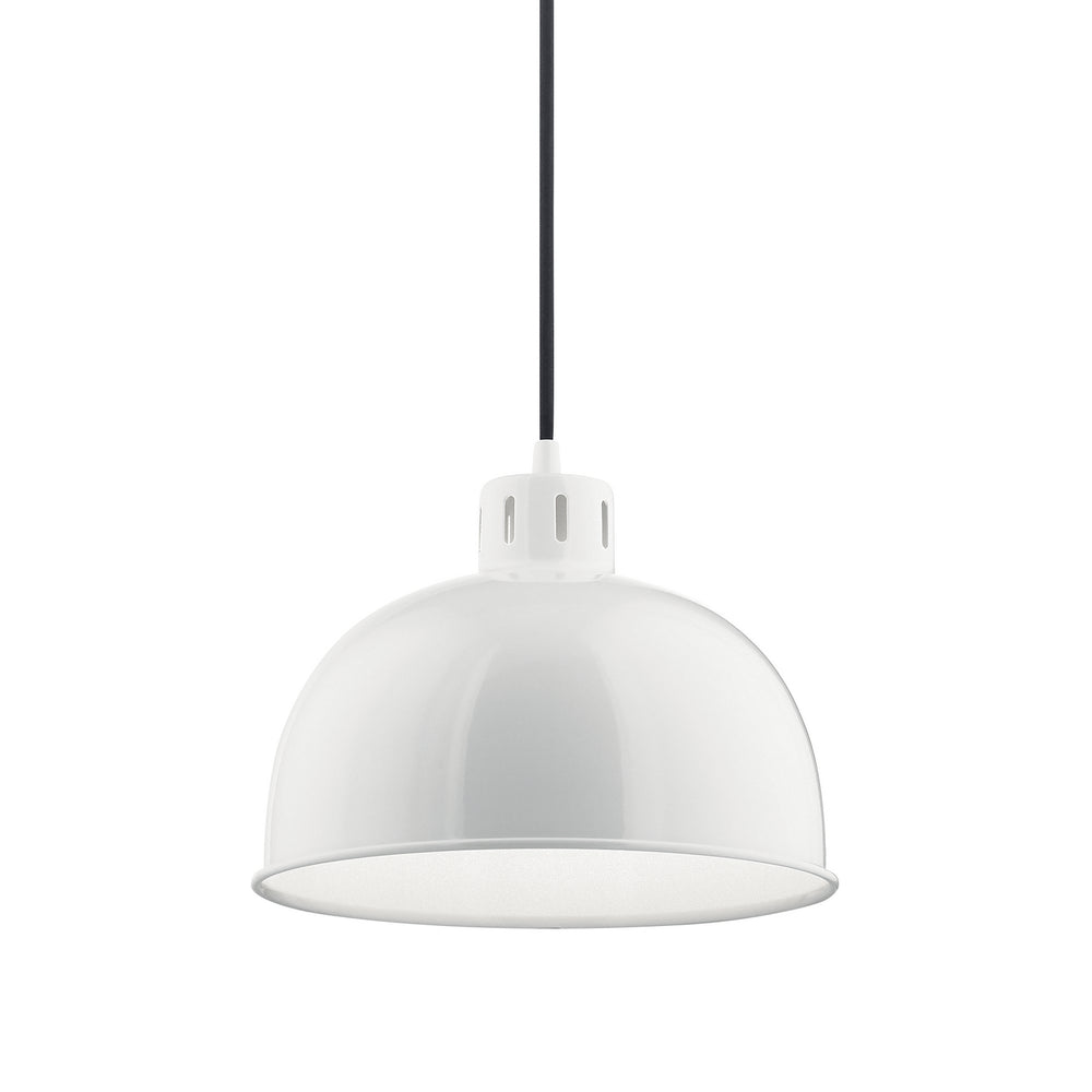 Kichler Canada - 52152WH - One Light Pendant - Zailey - White