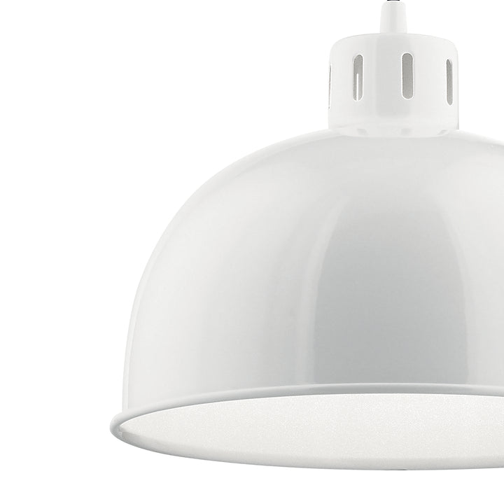 Kichler Canada - 52152WH - One Light Pendant - Zailey - White