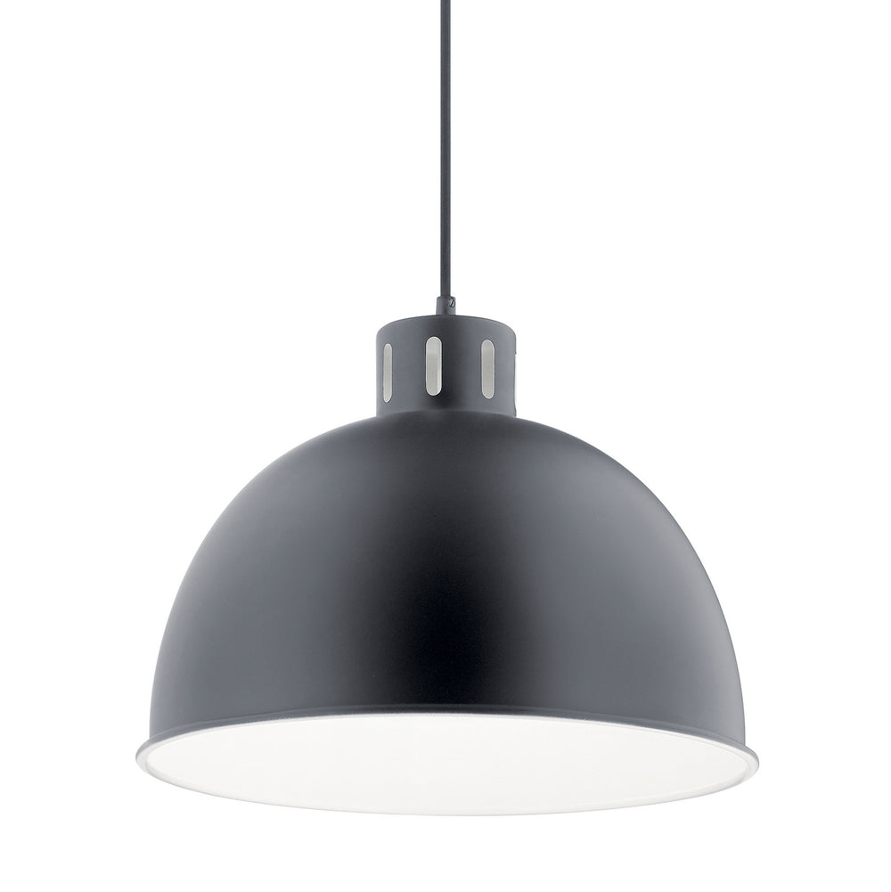 Kichler Canada - 52153BK - One Light Pendant - Zailey - Black