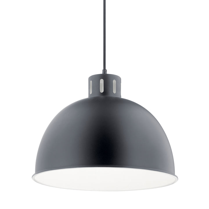 Kichler Canada - 52153BK - One Light Pendant - Zailey - Black